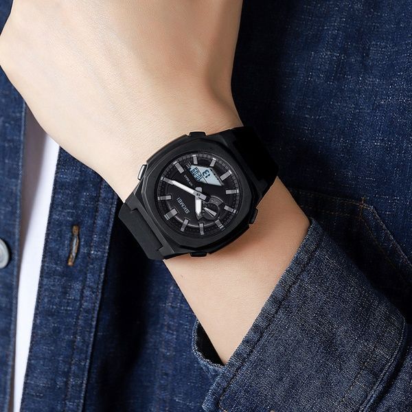 Skmei 2091BKGYWT Black-Grey White SALE 1080-2050 фото