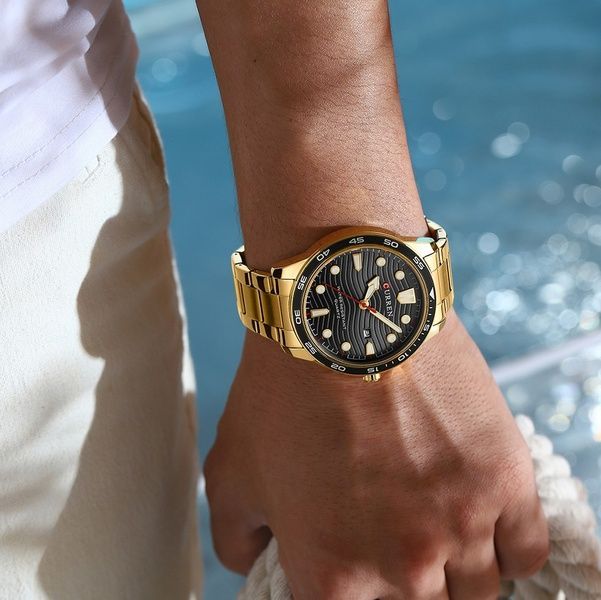 Curren 8426 Gold-Black 1008-0348 фото