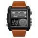 Skmei 2020BKBKBN Black-Broun-Black 1080-1827 фото 1