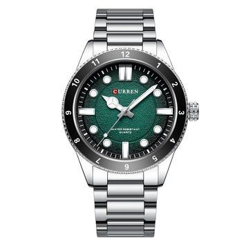 Curren 8450 Silver-Green 1008-0445 фото