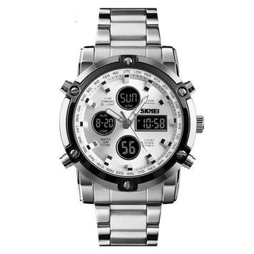 Skmei 1389SI Silver-Black-Silver 1080-0244 фото