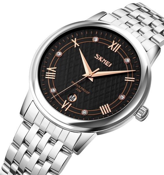 Skmei 9272SIBK-B Silver-Black Men 1080-2446 фото