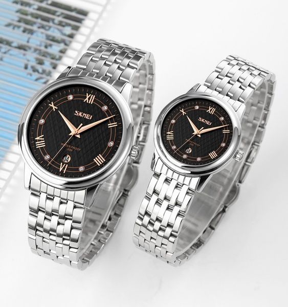 Skmei 9272SIBK-B Silver-Black Men 1080-2446 фото