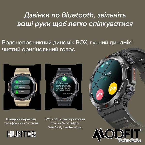 Modfit Hunter All Black 36 мм. 1077-0207 фото