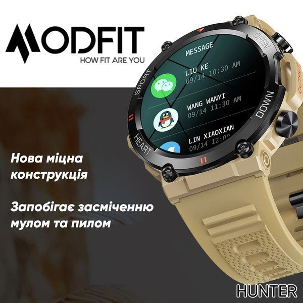 Modfit Hunter All Black 36 мм. 1077-0207 фото