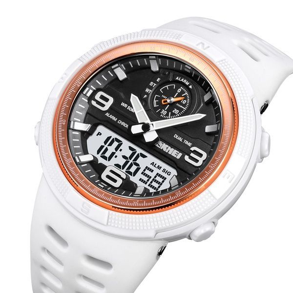 Skmei 1655WTWT White SALE 1080-2295 фото