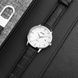 Skmei 1801LSIWT Silver-Black White Leather 1080-1632 фото 4