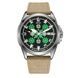 Awarder Embroidery Silver-Green Khaki Automatic 10ATM 1202-0028 фото 1