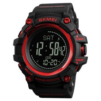 Skmei 1356RD Black-Red + Compass SALE 1080-0970 фото