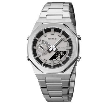 Skmei 1816SIBK Silver-Black 1080-1919 фото