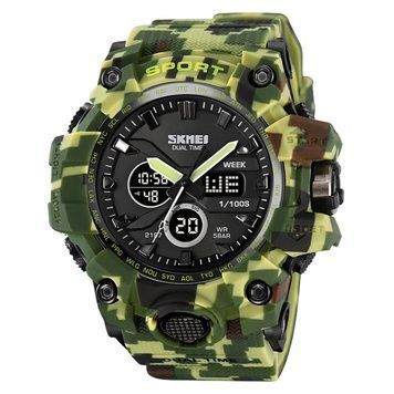 Skmei 2197CMGN Army Green Camouflage 1080-2709 фото