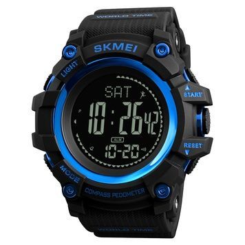 Skmei 1356BU Black-Blue Compass 1080-1058 фото