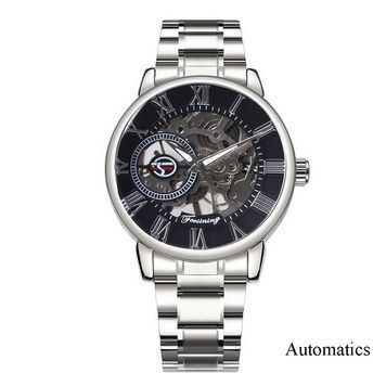 Forsining 8099A Silver-Black Metal 1059-0283 фото