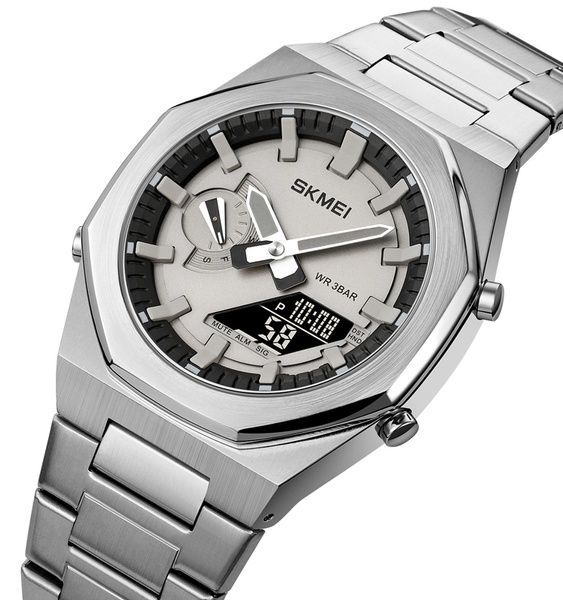 Skmei 1816SIBK Silver-Black 1080-1919 фото