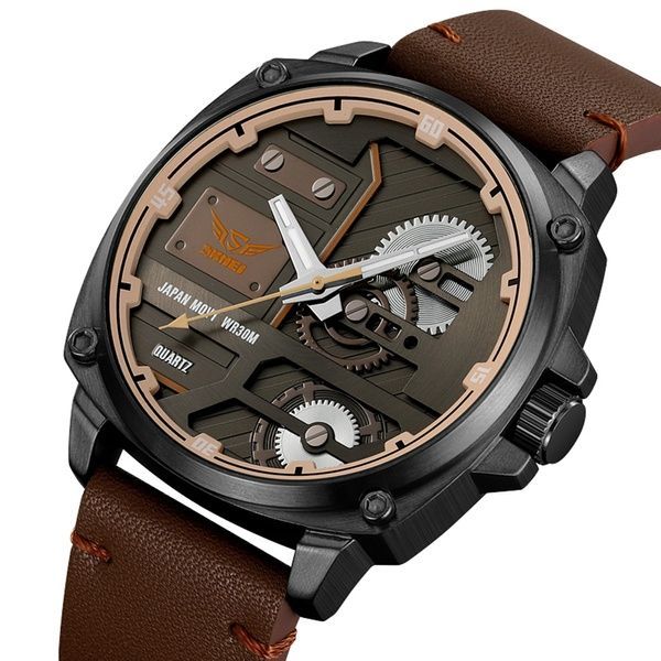 Skmei 2289BKBN Black-Brown 1080-2572 фото
