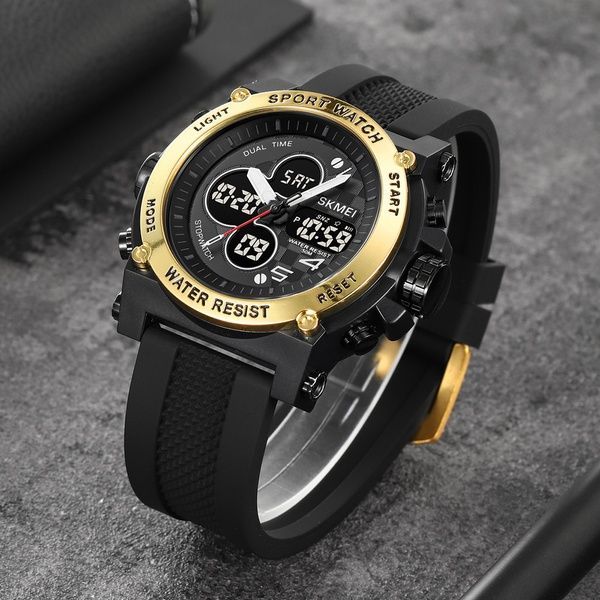 Skmei 2065BKGD Black-Gold SALE 1080-2110 фото