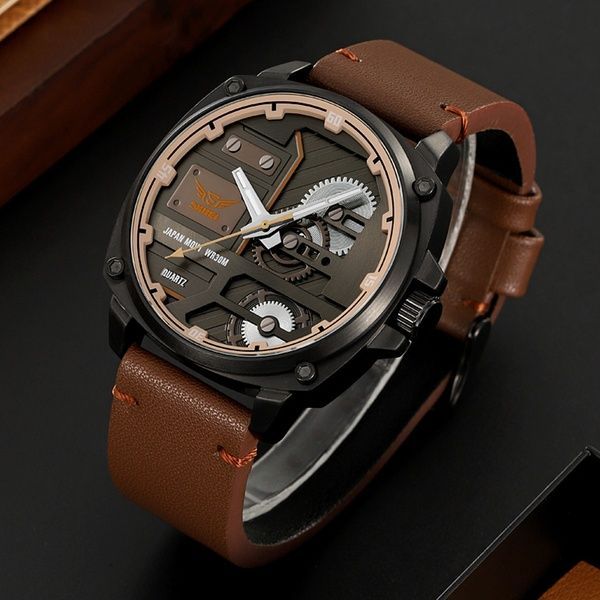 Skmei 2289BKBN Black-Brown 1080-2572 фото