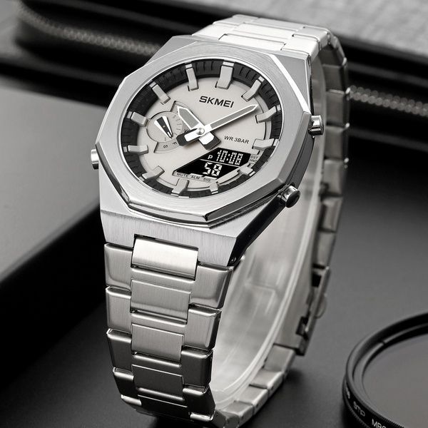 Skmei 1816SIBK Silver-Black 1080-1919 фото