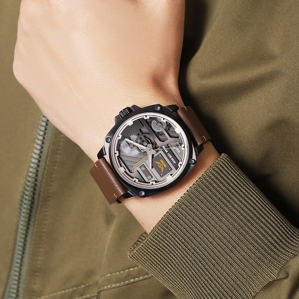Skmei 2289BKBN Black-Brown 1080-2572 фото