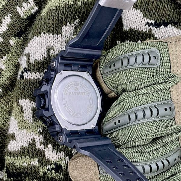Patriot 001BUDZSU ЗСУ Чорні з синім + Коробка. 1201-0007 фото