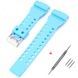 Ремінець для Casio G-Shock GA-100/110 Light Blue SI 1051-1080 фото 1