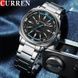 Curren 8455 Silver-Black 1008-0447 фото 3