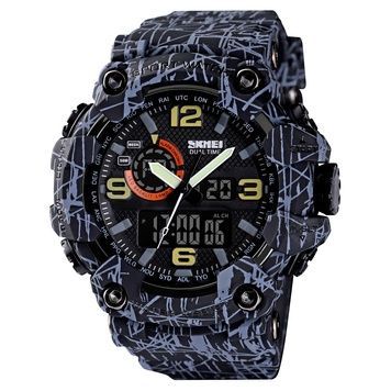 Skmei 1520GYBK gray black. SALE 1080-0907 фото
