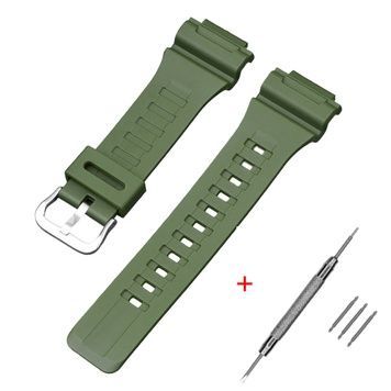 Ремінець для Casio AE-1000W Army Green SI 1051-1019 фото