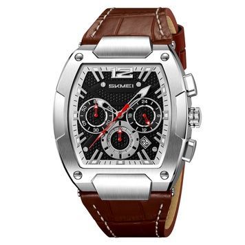 Skmei 9357SIBN Silver-Brown 1080-2958 фото
