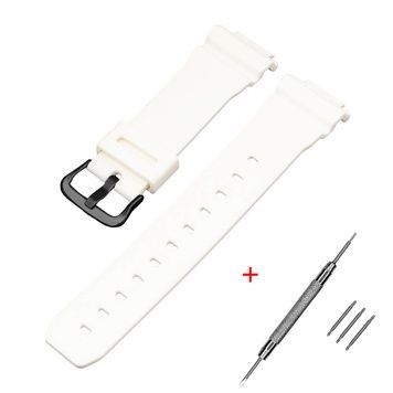 Ремінець для Casio G-Shock DW-6900 White BK 1051-0827 фото
