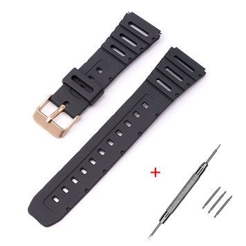 Ремінець для Casio F91W 18mm Black RG 1051-0909 фото