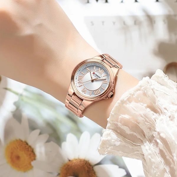 Curren 9091 Rose Gold-White 1008-0466 фото