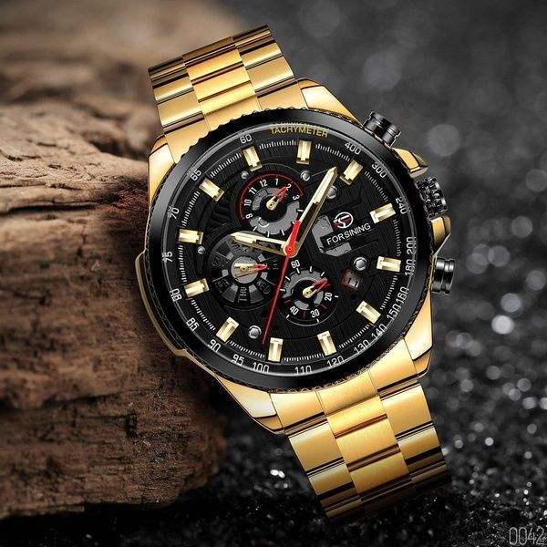 Forsining 6909 Gold-Black 1059-0042 фото