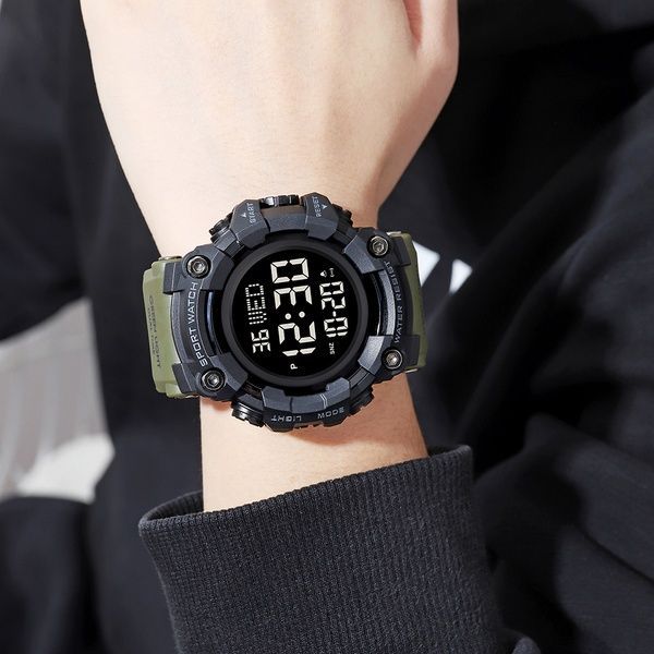 Skmei 1968 Military-Black 1080-0775 фото