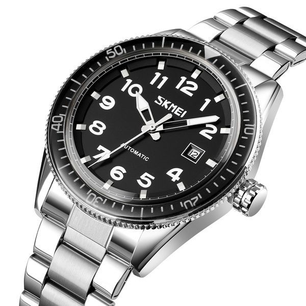 Skmei 9232SSIBK Silver/Black-steel strap 1080-2350 фото