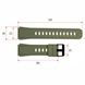 Ремінець для смарт годинника K55 Army Green 1051-0746 фото 3
