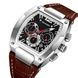 Skmei 9357SIBN Silver-Brown 1080-2958 фото 2