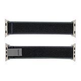 Нейлоновий ремінець 42/44/45/49 мм Black-Green-Violet 1051-0803 фото