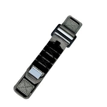 Ремінець для годинника Nylon Pro Grey 22 мм 1051-1250 фото