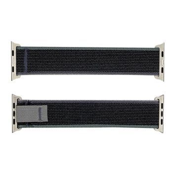 Нейлоновий ремінець 42/44/45/49 мм Black-Green-Violet 1051-0803 фото
