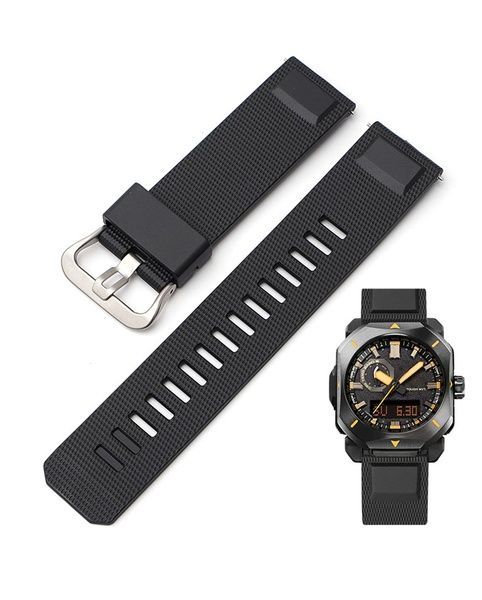 Ремінець для Casio Pro Trek PRW-6900Y Black SI 1051-1190 фото