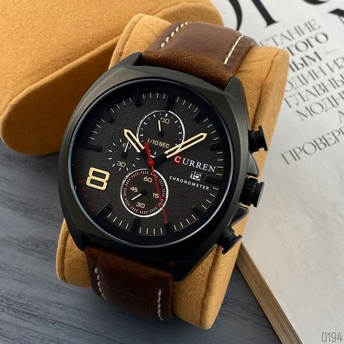 Curren 8324 Black-Brown 1008-0194 фото