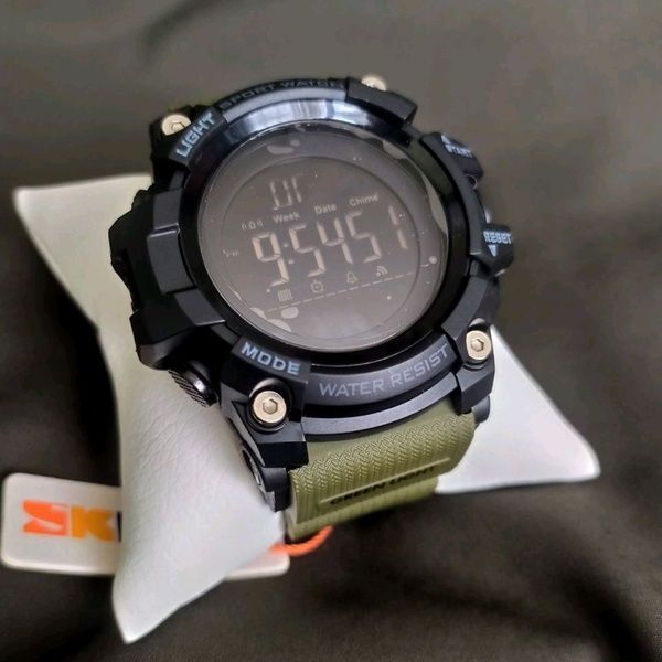 Skmei 1384 Black-Military Wrisband 1080-0793 фото