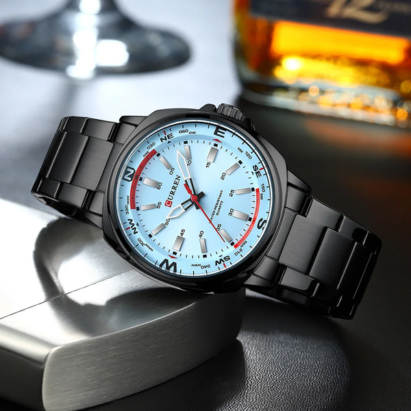 Curren 8455 Black-Blue 1008-0449 фото