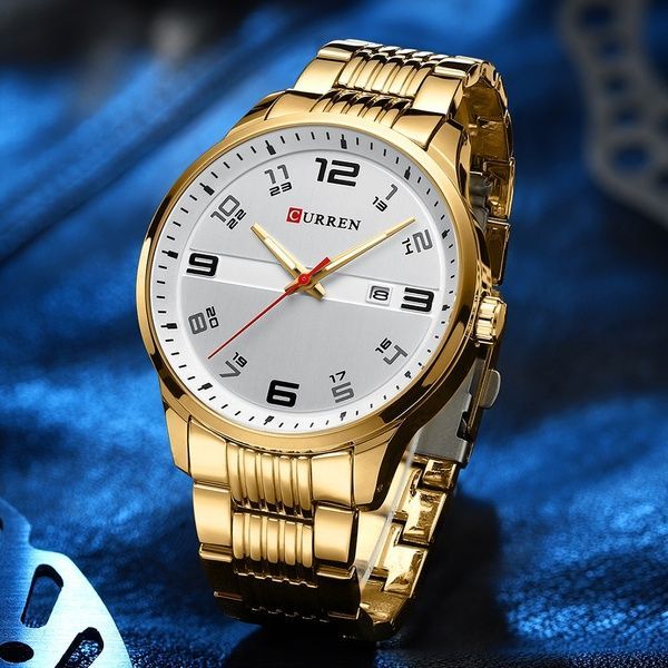 Curren 8411 Gold-White 1008-0357 фото