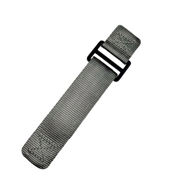 Ремінець для годинника Nylon Pro Grey 22 мм 1051-1250 фото