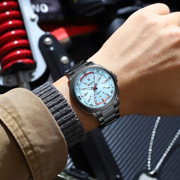 Curren 8455 Black-Blue 1008-0449 фото