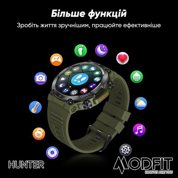Modfit Hunter Army Green 36 мм. 1077-0209 фото