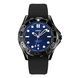 Skmei 9276PBKBU Black-Blue Silicone Strap 1080-1553 фото 1