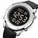 Skmei 1864LSIBK Silver-Black Leather 1080-2029 фото 2